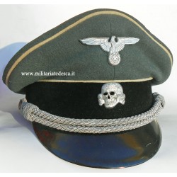 WAFFEN-SS OFFICER VISOR CAP