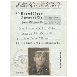 SS-AUSWEIS (ID CARD)