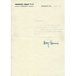 ADOLF GALLAND LETTER AND...